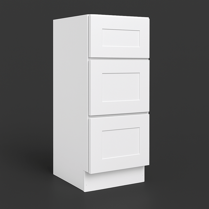 Plywell Shaker Base Cabinet with Drawers - Ready to Assemble
