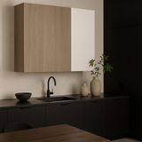 Cambridge Grey Nordic Blind Wall Kitchen Cabinet - Quick Assemble, Modern Style