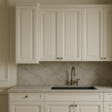 LIFEART CABINETRY Newport Ready to Assemble Wall Cabinet with Adjustable Shelves in Classic White