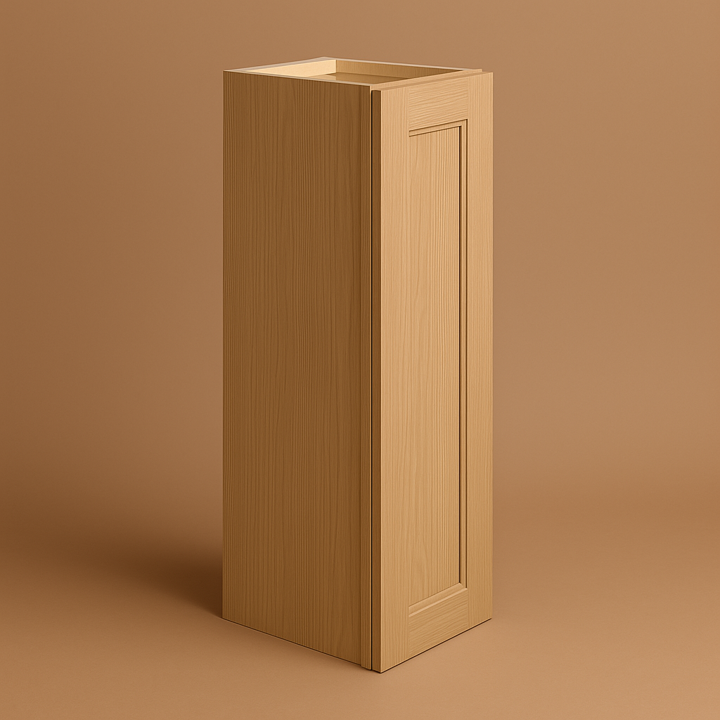 Hampton Bay Avondale White Oak Shaker Wall Kitchen Cabinet, 9x12x36 in.