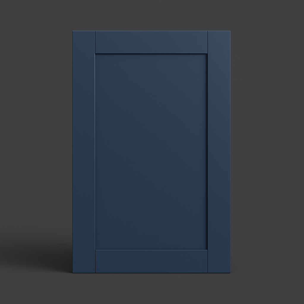 MILL'S PRIDE Valencia Blue Shaker Wall Kitchen Cabinet - 21x12x30