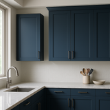 MILL'S PRIDE Valencia Blue Shaker Wall Kitchen Cabinet - 21x12x30