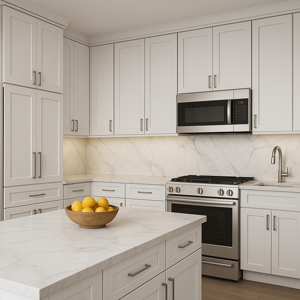 Cambridge Everest 18 in. White Shaker Wall Kitchen Cabinet