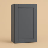 MILL'S PRIDE Richmond Venetian Onyx Plywood Shaker Wall Kitchen Cabinet - 21" W x 12" D x 30" H