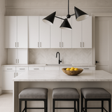 Cambridge Radiance Slab Wall Kitchen Cabinet in White Gloss - 18x12x30