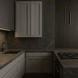 MILL'S PRIDE Richmond Vesuvius Gray Wall Kitchen Cabinet - Ready to Assemble