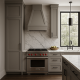 MILL'S PRIDE Richmond Vesuvius Gray Wall Kitchen Cabinet - Ready to Assemble