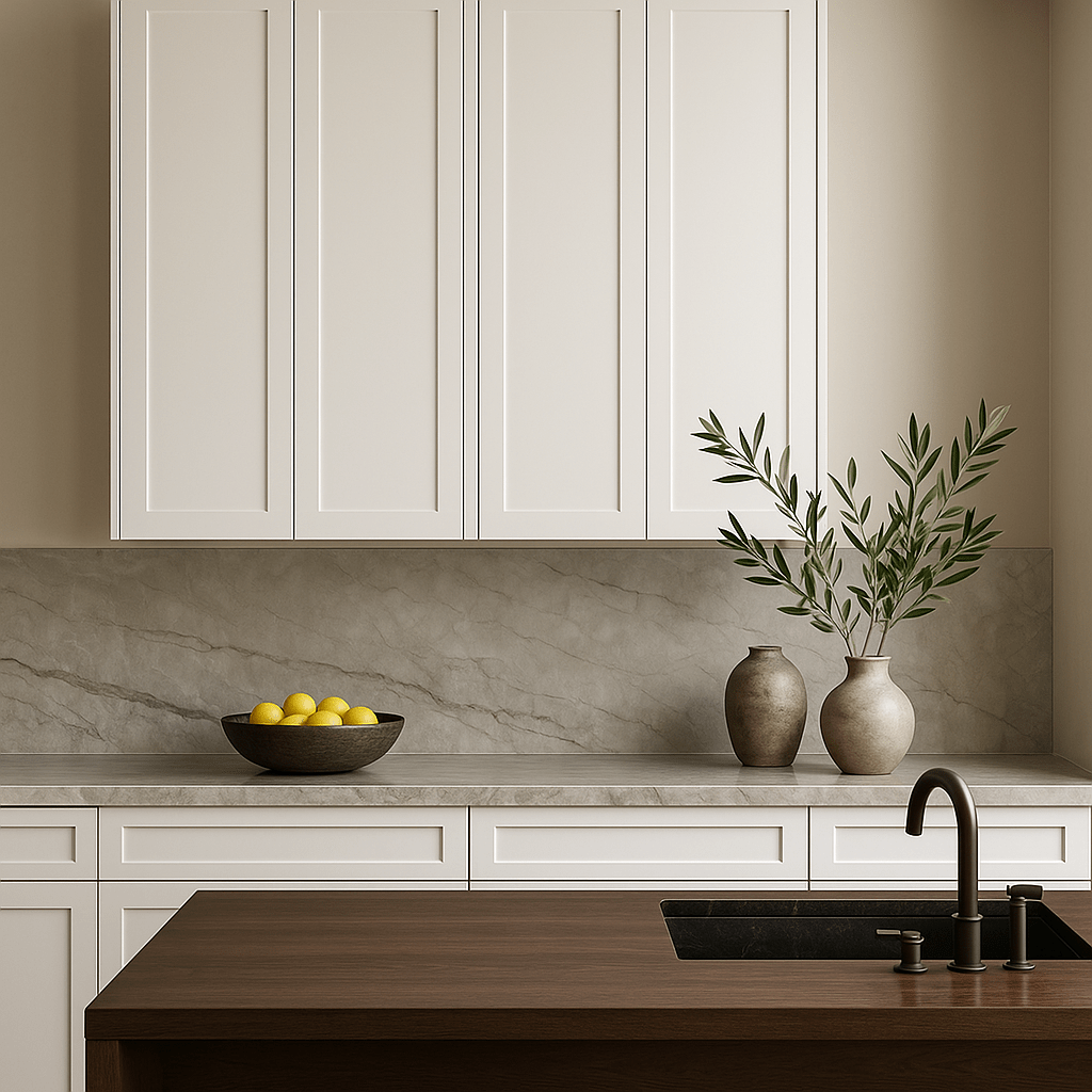 HOMLUX Ready to Assemble Wall Kitchen Cabinet in Shaker White, 12x12x42 inches