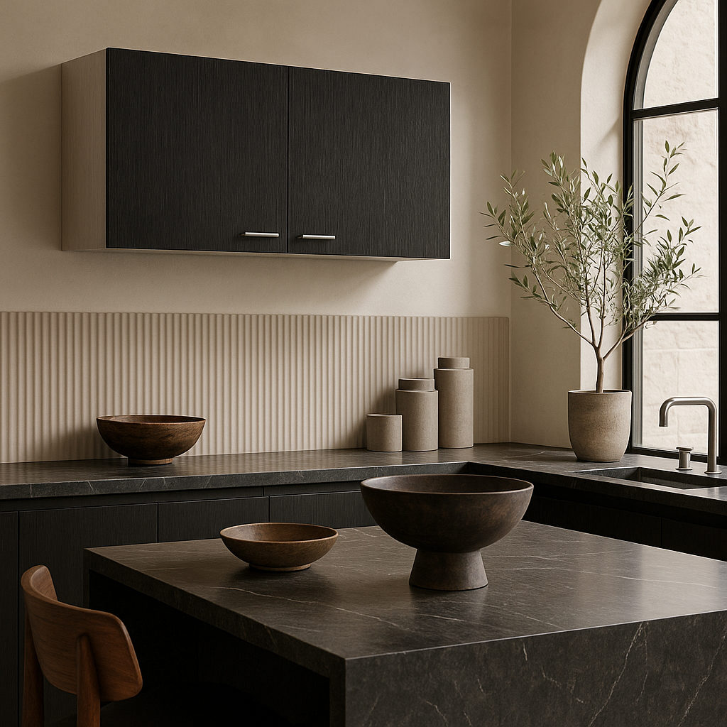 Amucolo Wall Kitchen Cabinet with Double Doors - 39.3 in. W x 12.6 in. D x 19.3 in. H