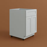 Cambridge Everest 30 in. Shaker Sink Base Kitchen Cabinet in White
