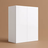 Cambridge Radiance Ready to Assemble Slab Wall Kitchen Cabinet in White Gloss