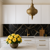 Cambridge Radiance Ready to Assemble Slab Wall Kitchen Cabinet in White Gloss