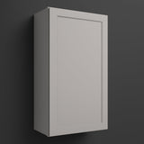 HOMEIBRO Shaker Dove Plywood Wall Cabinet, 21 in. W x 12 in. D x 42 in. H, Ready to Assemble