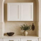 Design House Brookings Solid Wood Shaker Wall Kitchen Cabinet, White, 36x24x12 in.