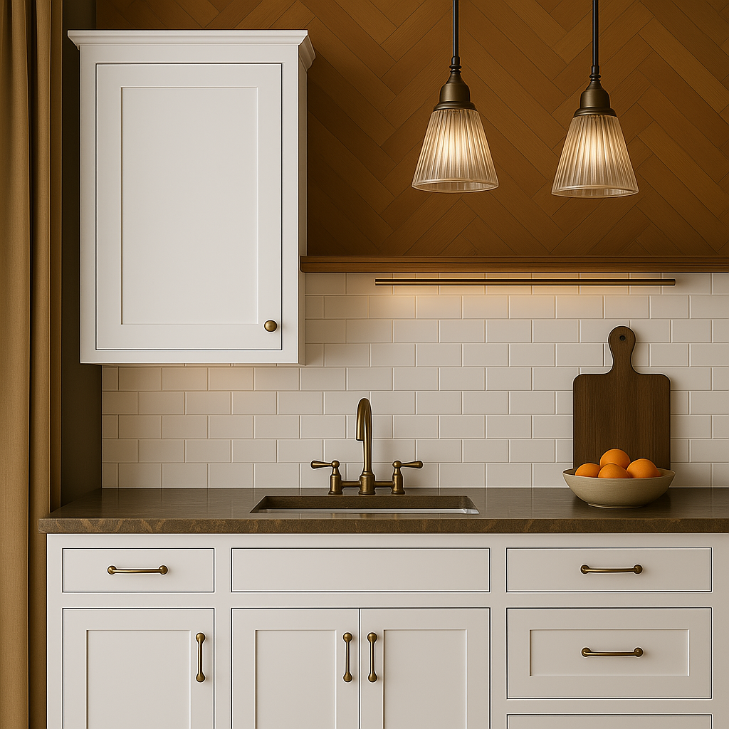 HOMLUX Ready-to-Assemble Shaker White Wall Kitchen Cabinet, 21x12x36 inches