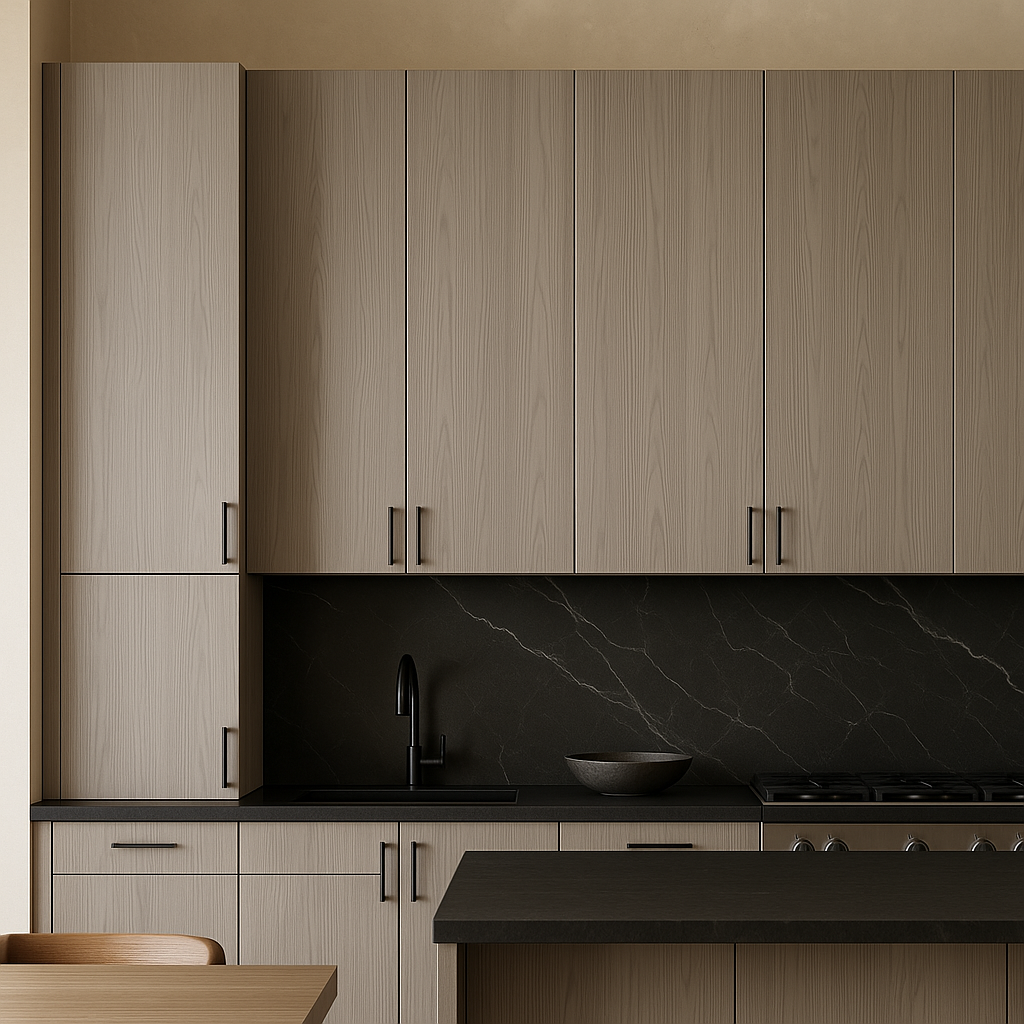 Cambridge Grey Nordic Wall Kitchen Cabinet, 9 x 30 in.
