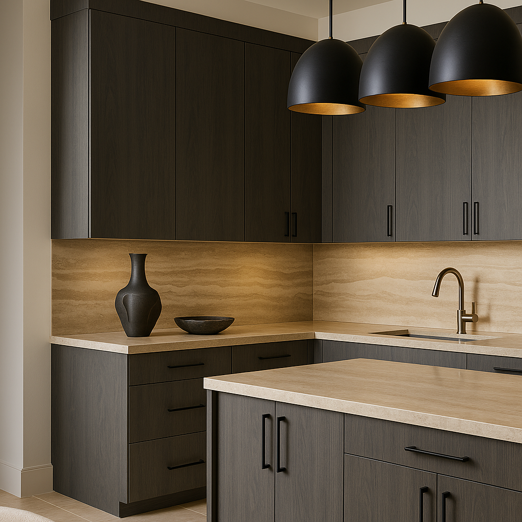 Cambridge Carbon Marine Wall Kitchen Cabinet - 24 x 36 in.