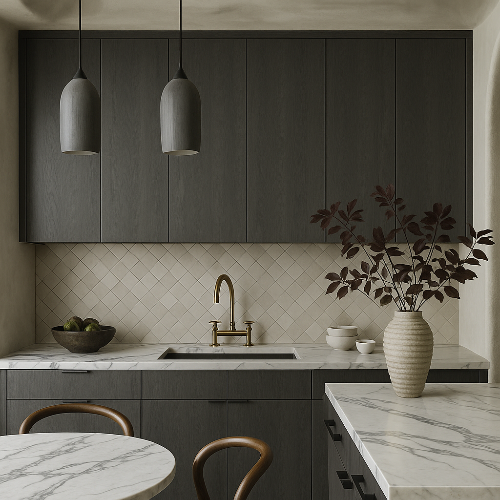 Cambridge Carbon Marine Wall Kitchen Cabinet - 24 x 36 in.