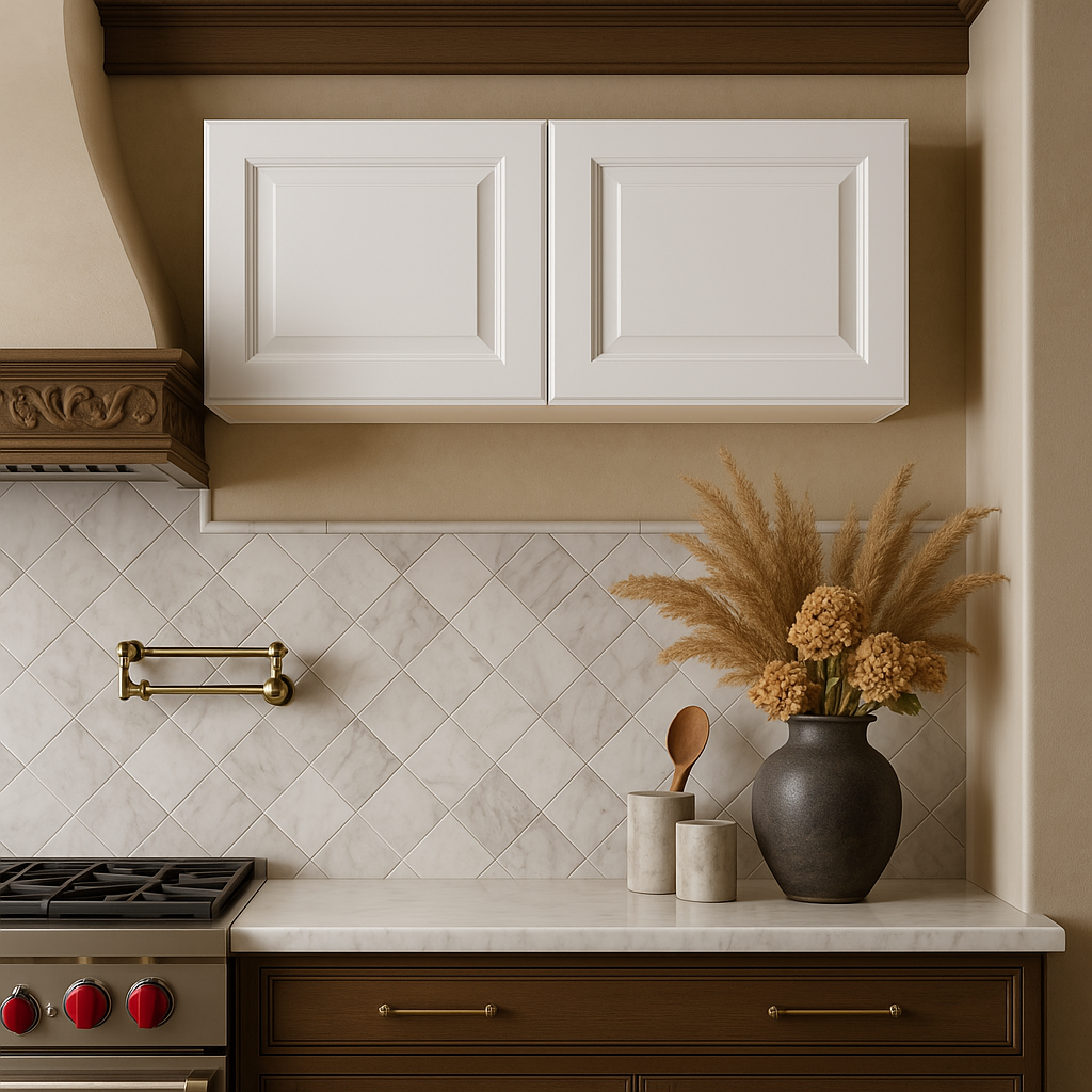 LIFEART CABINETRY Newport Ready to Assemble 30x15x12 in. 2-Door Wall Cabinet in Classic White