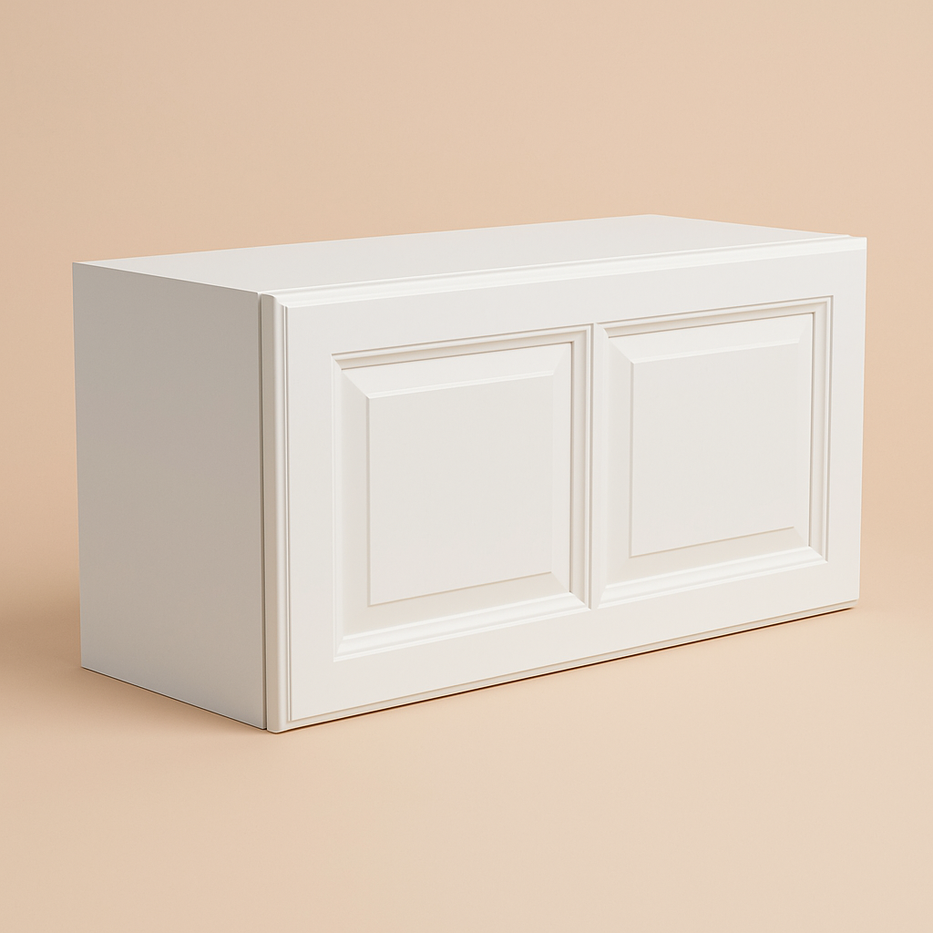 LIFEART CABINETRY Newport Ready to Assemble 30x15x12 in. 2-Door Wall Cabinet in Classic White