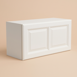 LIFEART CABINETRY Newport Ready to Assemble 30x15x12 in. 2-Door Wall Cabinet in Classic White