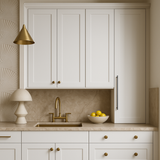 Bremen Cabinetry Shaker Wall Cabinet with Adjustable Shelves in White