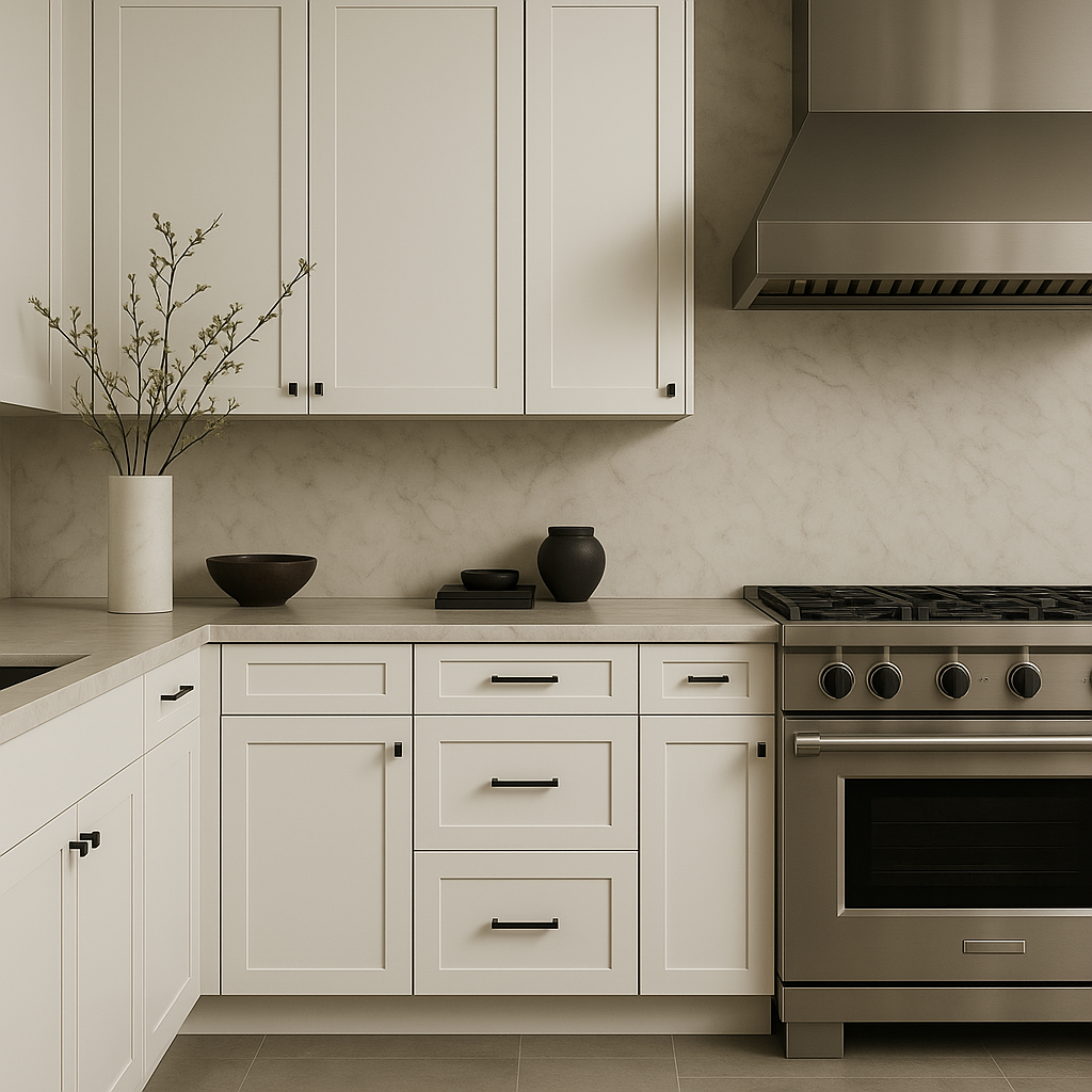 Bremen Cabinetry Bremen Shaker Ready to Assemble Base Cabinet with Door and Drawer in White