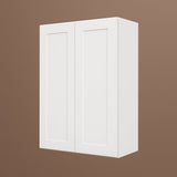HOMLUX Ready-to-Assemble Shaker White Wall Kitchen Cabinet, 27x12x36 Inches