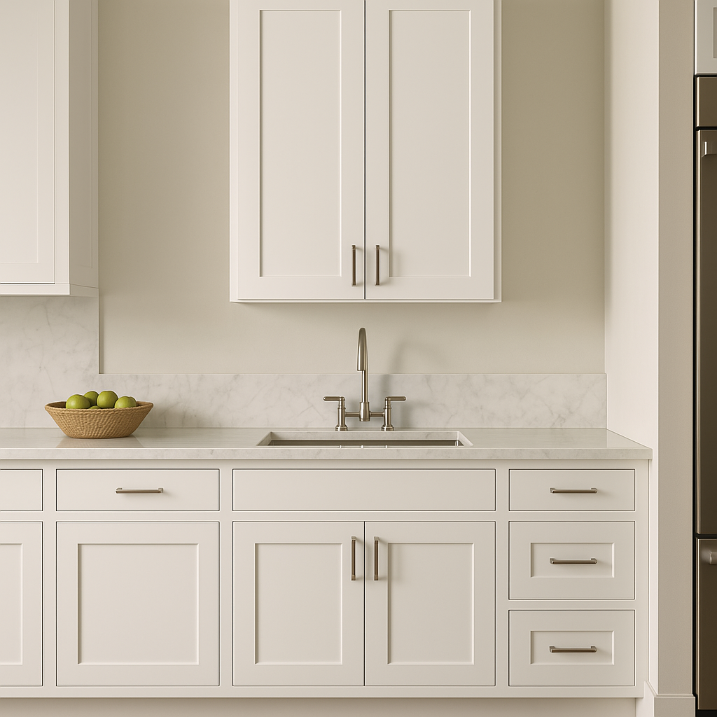HOMLUX Ready-to-Assemble Shaker White Wall Kitchen Cabinet, 27x12x36 Inches