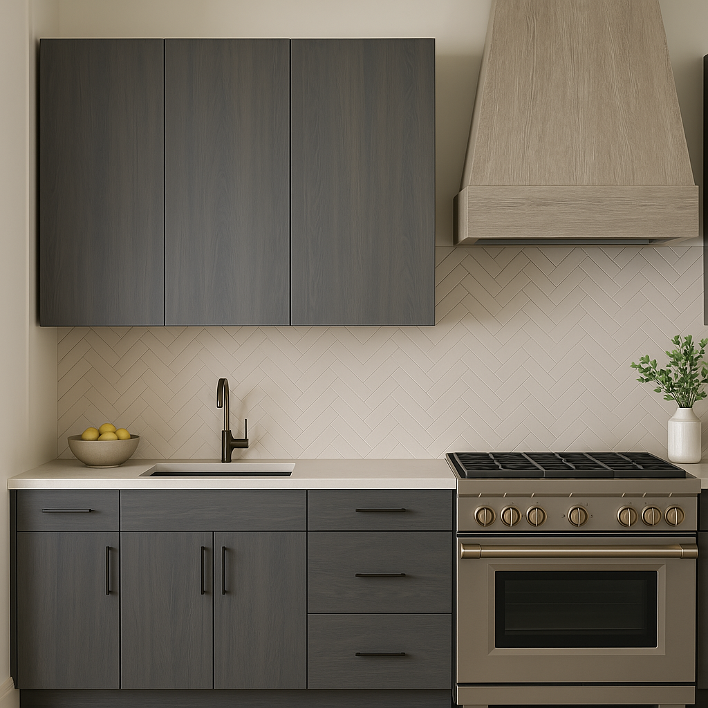 Cambridge Carbon Marine Wall Kitchen Cabinet, 24 x 42 in.