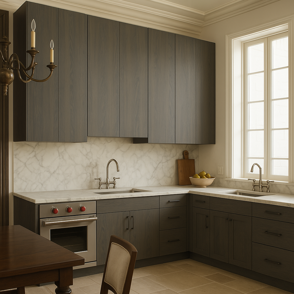 Cambridge Carbon Marine Wall Kitchen Cabinet, 24 x 42 in.