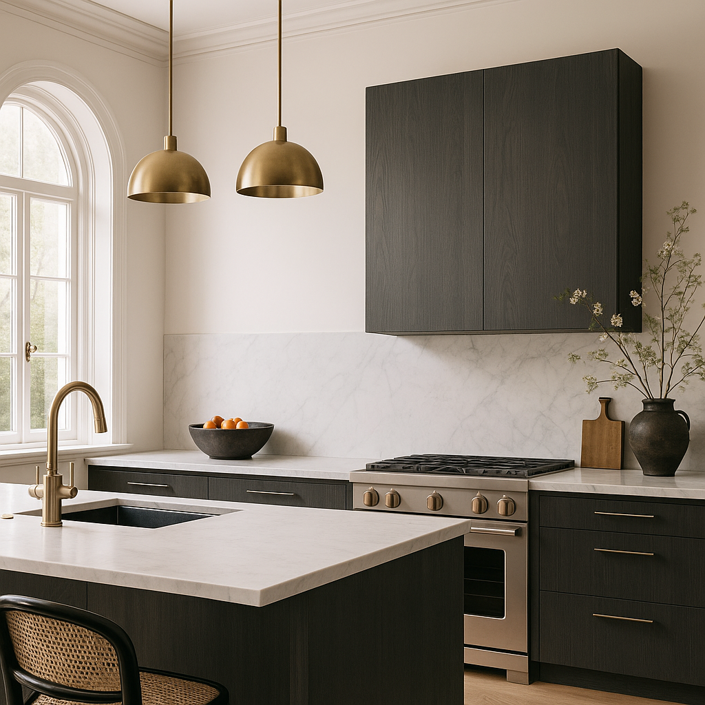 Cambridge Carbon Marine Wall Kitchen Cabinet, 33 x 36 in.