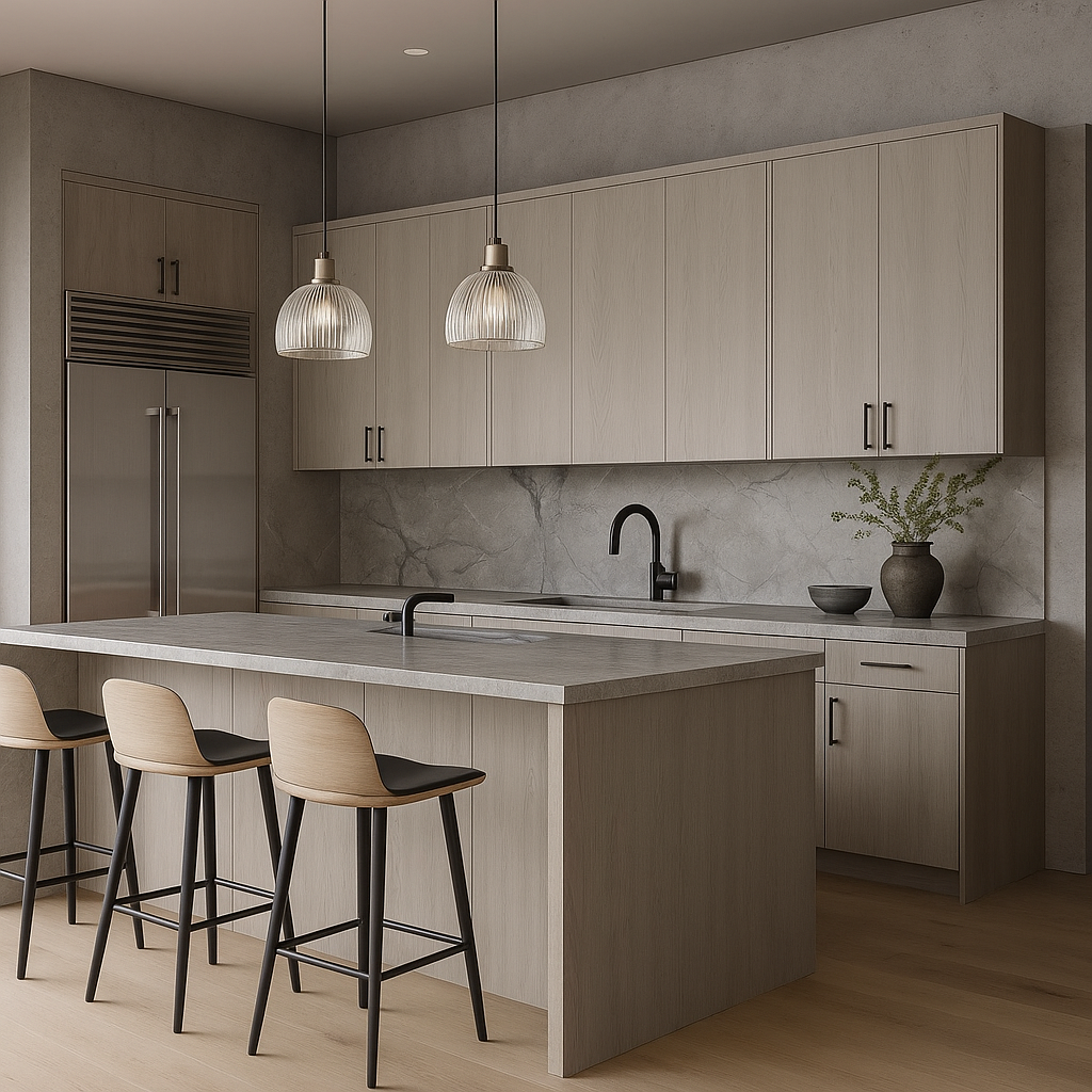 Cambridge Grey Nordic Wall Kitchen Cabinet, 30 x 36 in.