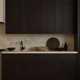 Plywell Shaker Double Door Wall Cabinet with Adjustable Shelves, Espresso