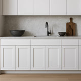 Cambridge Everest White Shaker Base Kitchen Cabinet, Ready to Assemble