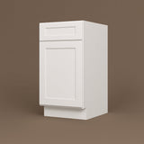 RoomyLife Easy-DIY Ready-to-Assemble Drawer Base Kitchen Cabinet in Shaker White