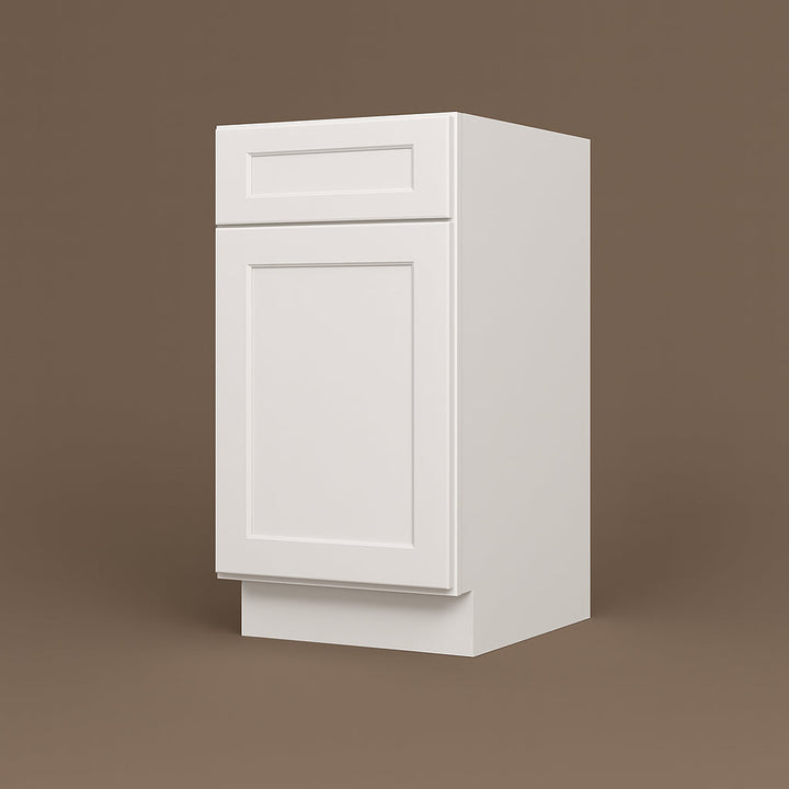 RoomyLife Easy-DIY Ready-to-Assemble Drawer Base Kitchen Cabinet in Shaker White