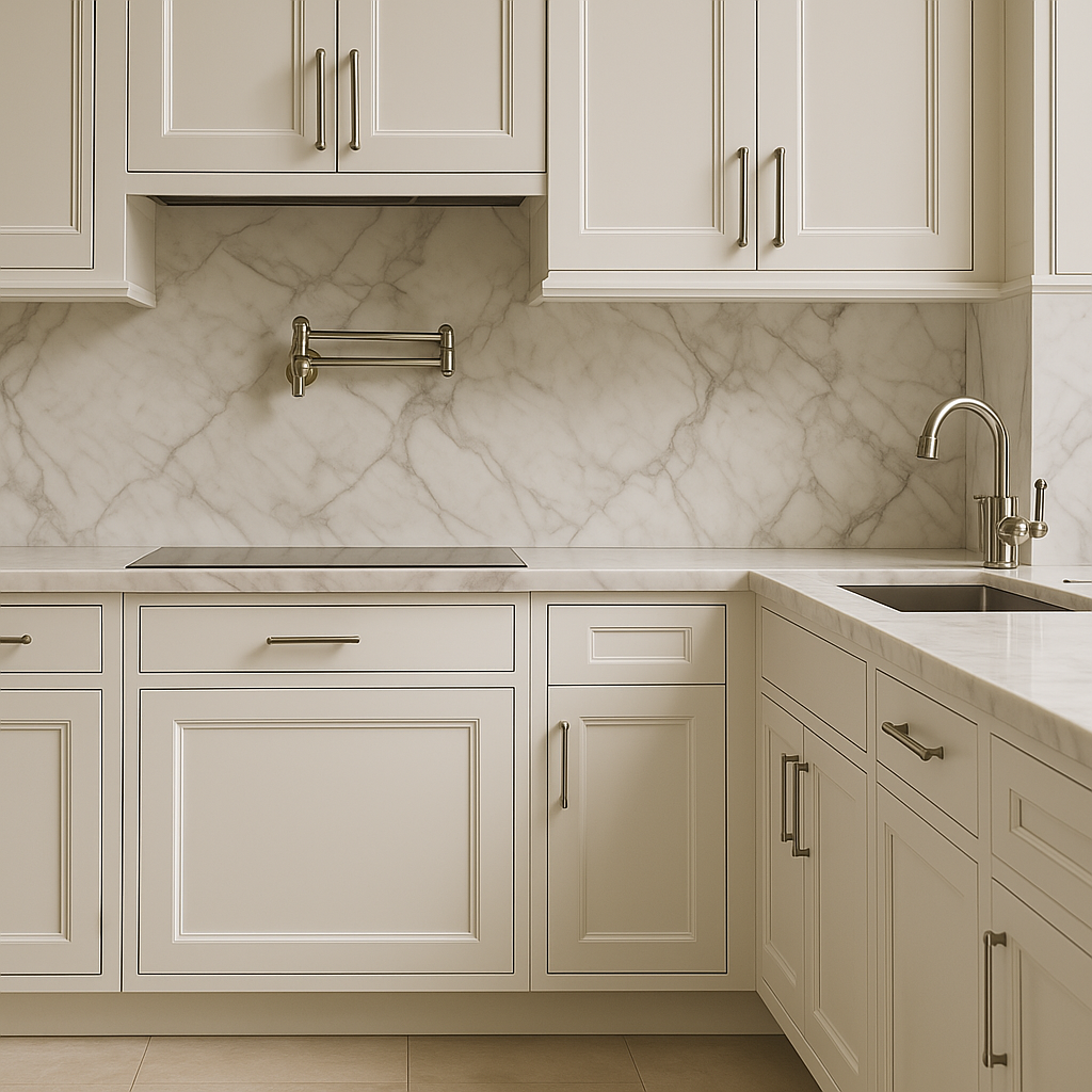 RoomyLife Easy-DIY Ready-to-Assemble Drawer Base Kitchen Cabinet in Shaker White