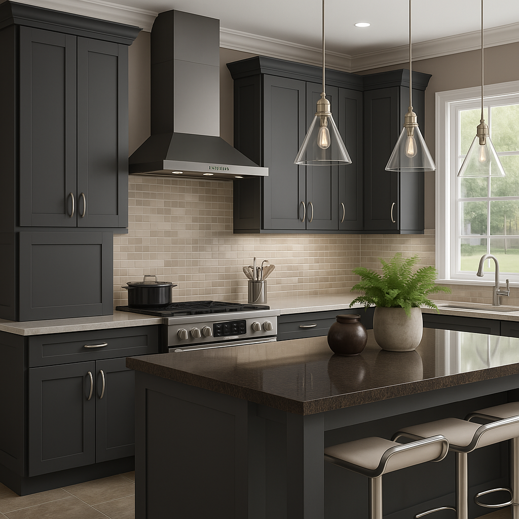 MILL'S PRIDE Richmond Venetian Onyx Shaker Wall Kitchen Cabinet - Ready to Assemble