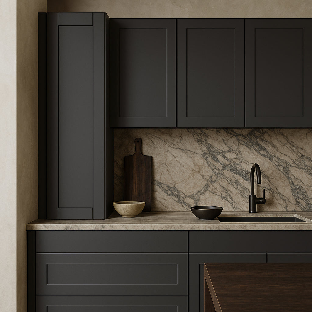 MILL'S PRIDE Richmond Venetian Onyx Plywood Shaker Wall Kitchen Cabinet