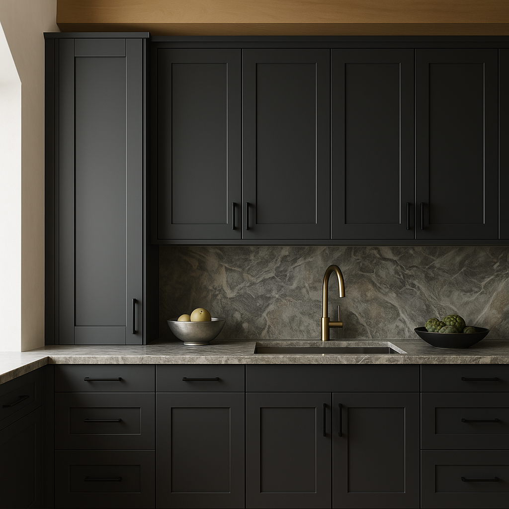 MILL'S PRIDE Richmond Venetian Onyx Plywood Shaker Wall Kitchen Cabinet