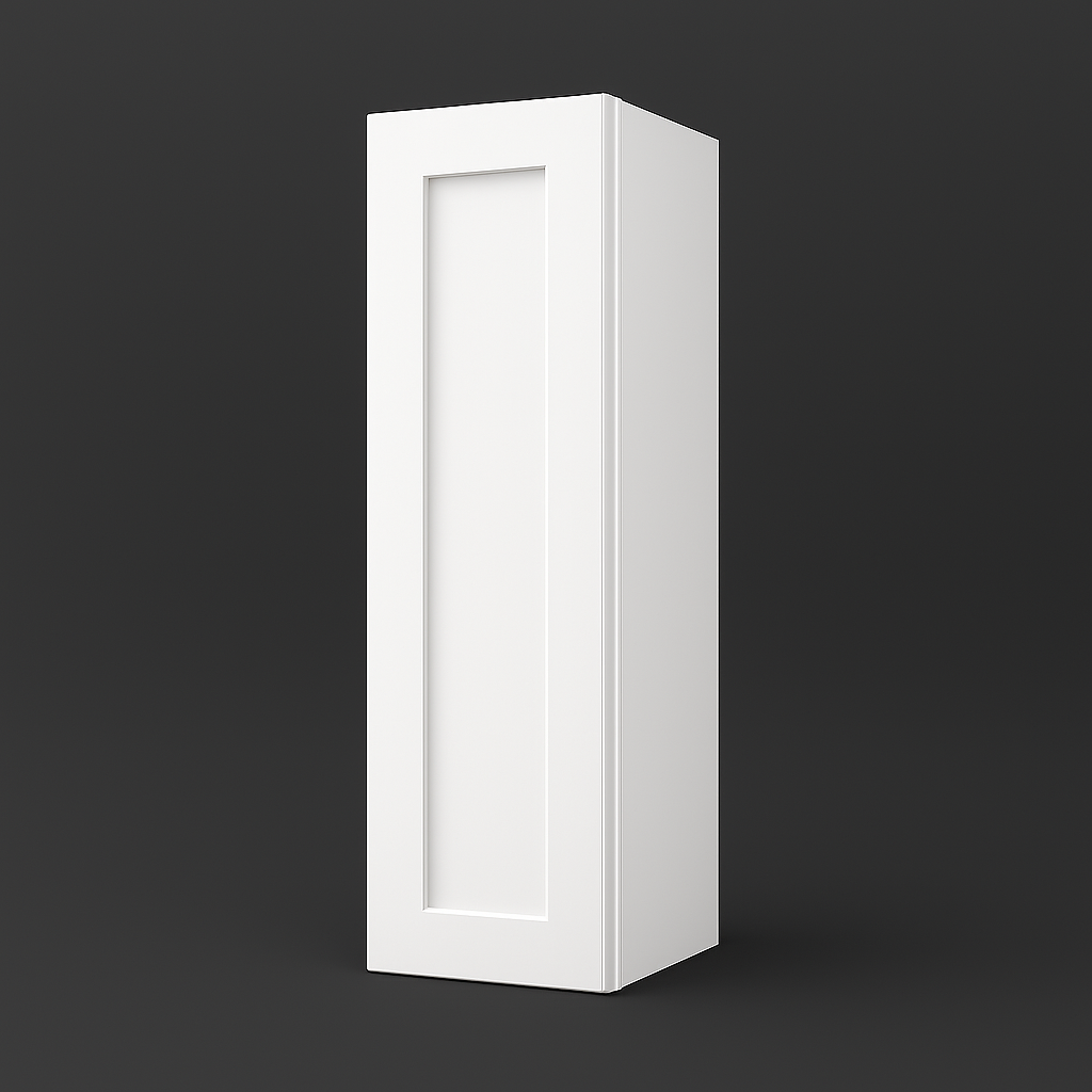 HOMLUX Ready to Assemble Wall Kitchen Cabinet in Shaker White, 12x12x36 inches