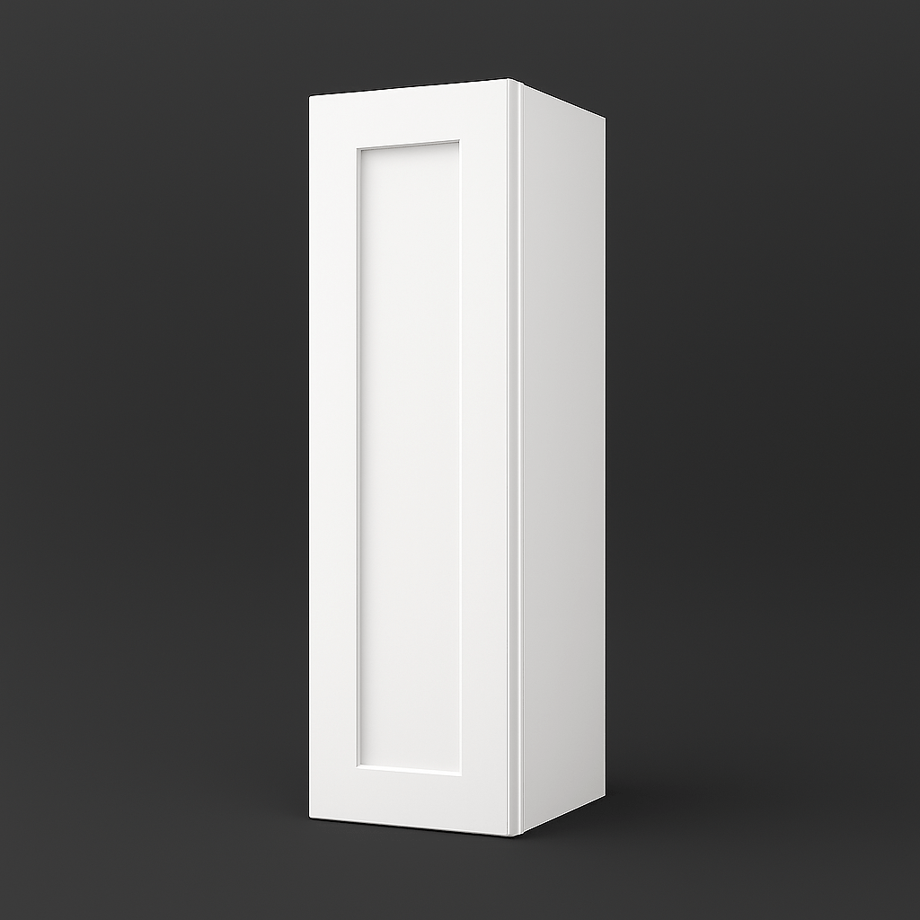 HOMLUX Ready to Assemble Wall Kitchen Cabinet in Shaker White, 12x12x36 inches