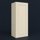 Plywell Antique White Single Door Wall Cabinet - Ready to Assemble