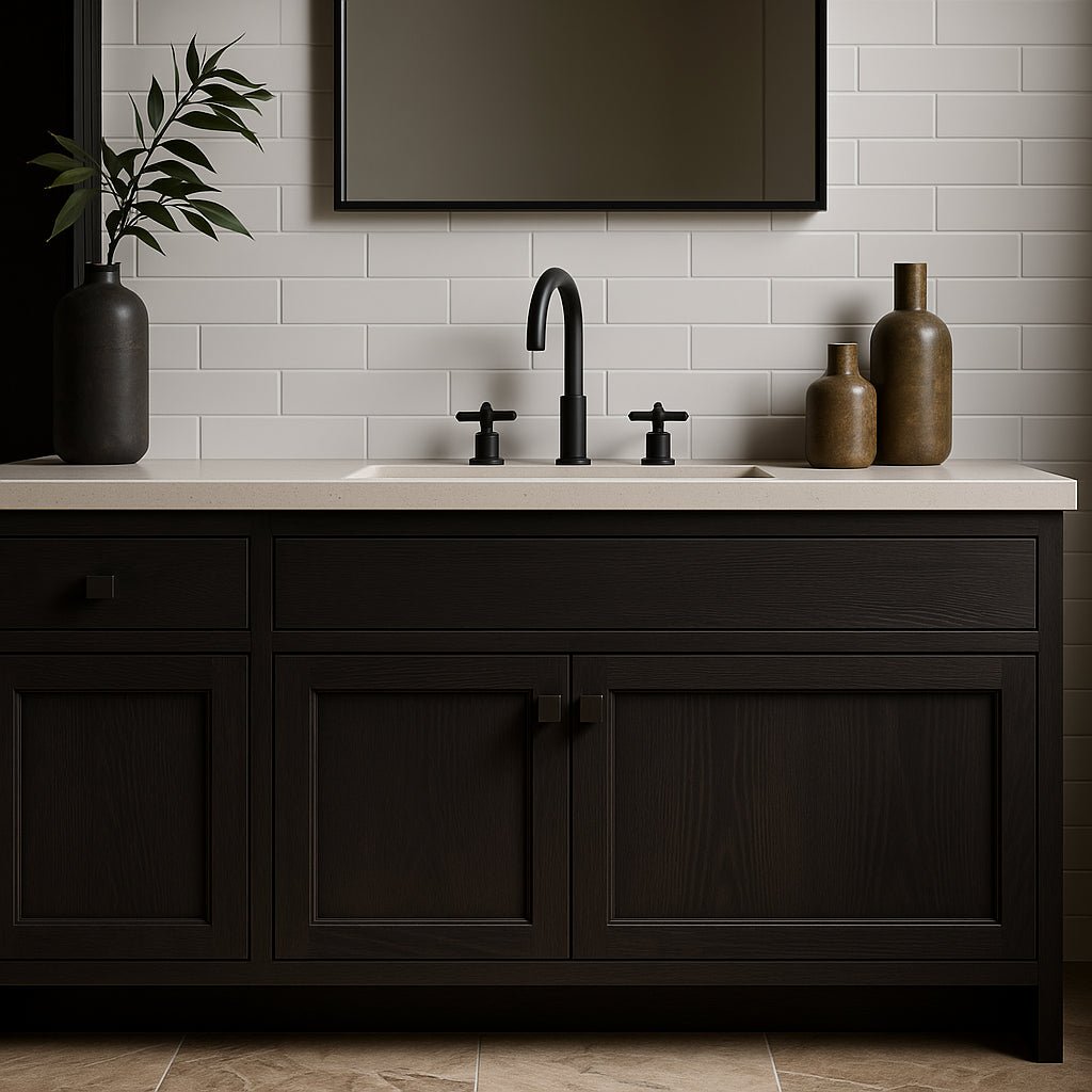 Roller White Matte Porcelain Subway Tile 3x11"