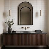 Stacy Garcia ArtBlock Fluted Bianco 4x16 Glossy Porcelain Tile