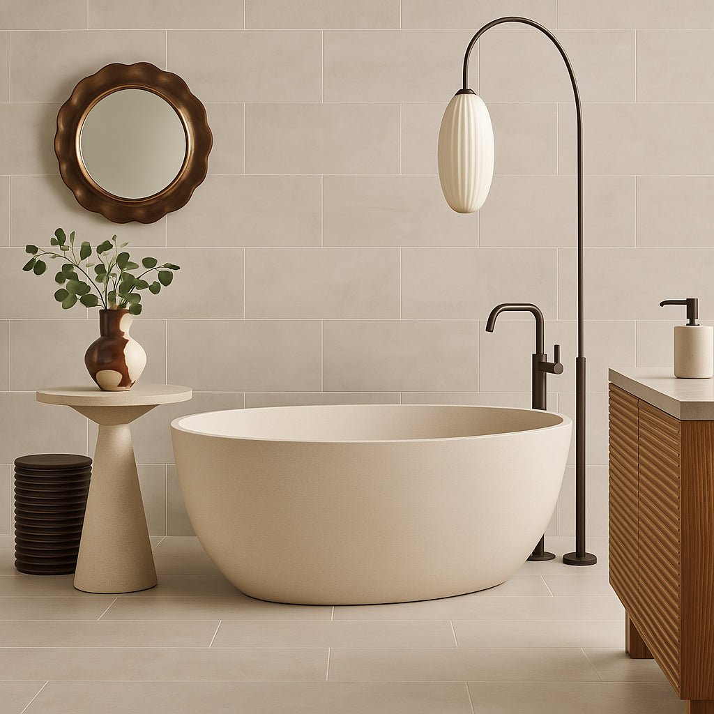 Adessi Avila Blanco II Matte Porcelain Tile 15 x 30 - Durable and Elegant