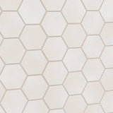 Vetta Elements Luxe Sand Hexagon Matte Porcelain Mosaic Tile - 12 x 12, Matte Finish, Durable and Waterproof