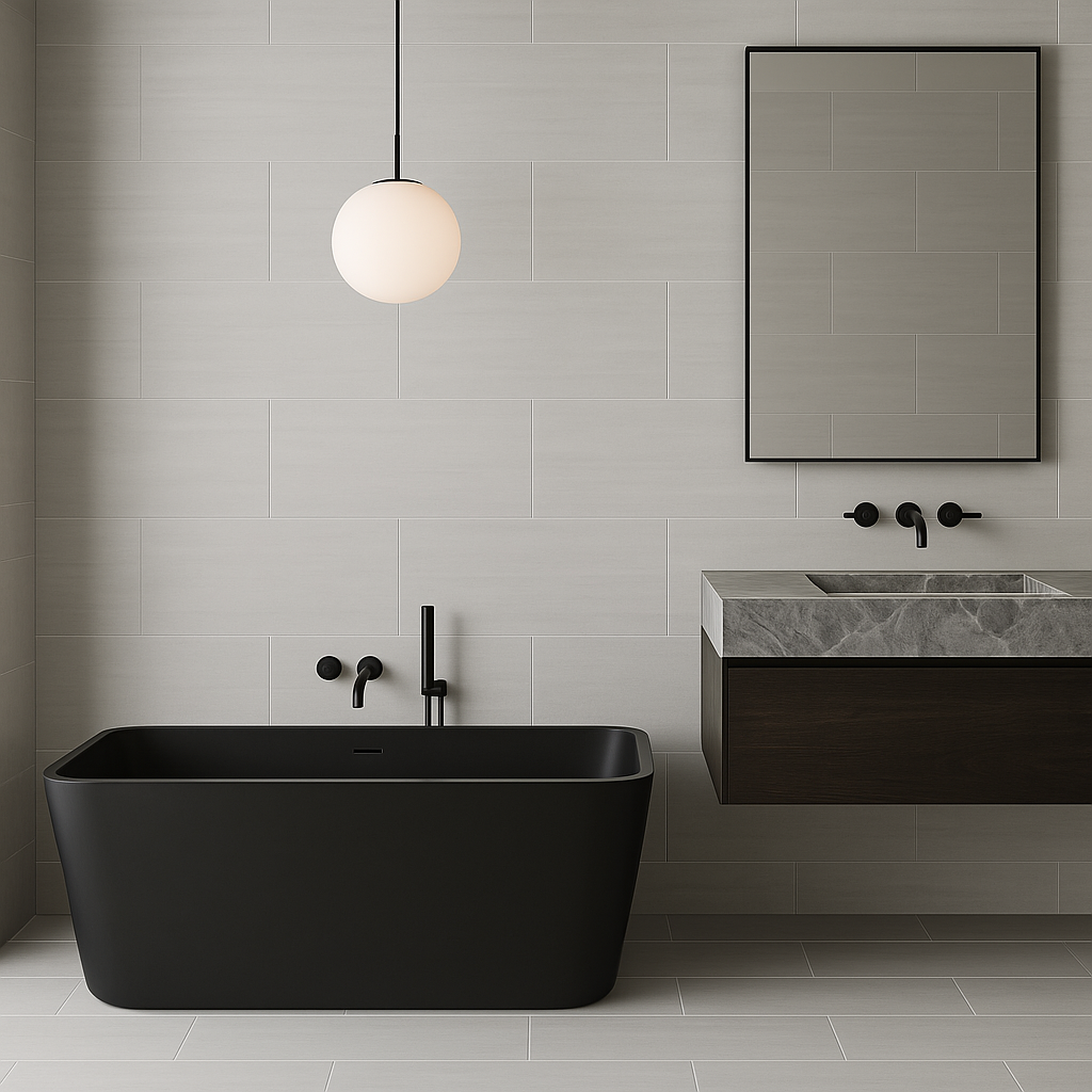 Vetta by Crossville Lenox White Porcelain Tile 12 x 24 Matte Finish