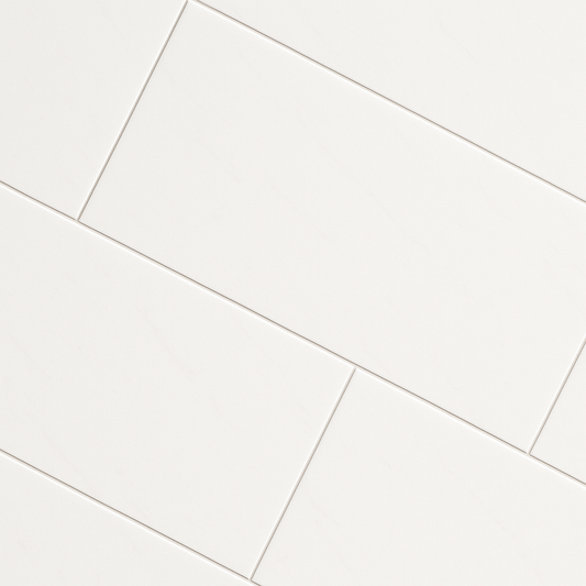 Adessi Everest White Polished Porcelain Tile 12 x 24
